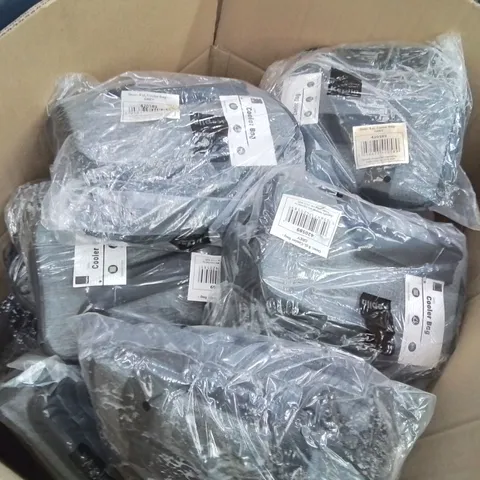 BOX CONTAINING LARGE AMOUNT OF COOLER BAGS