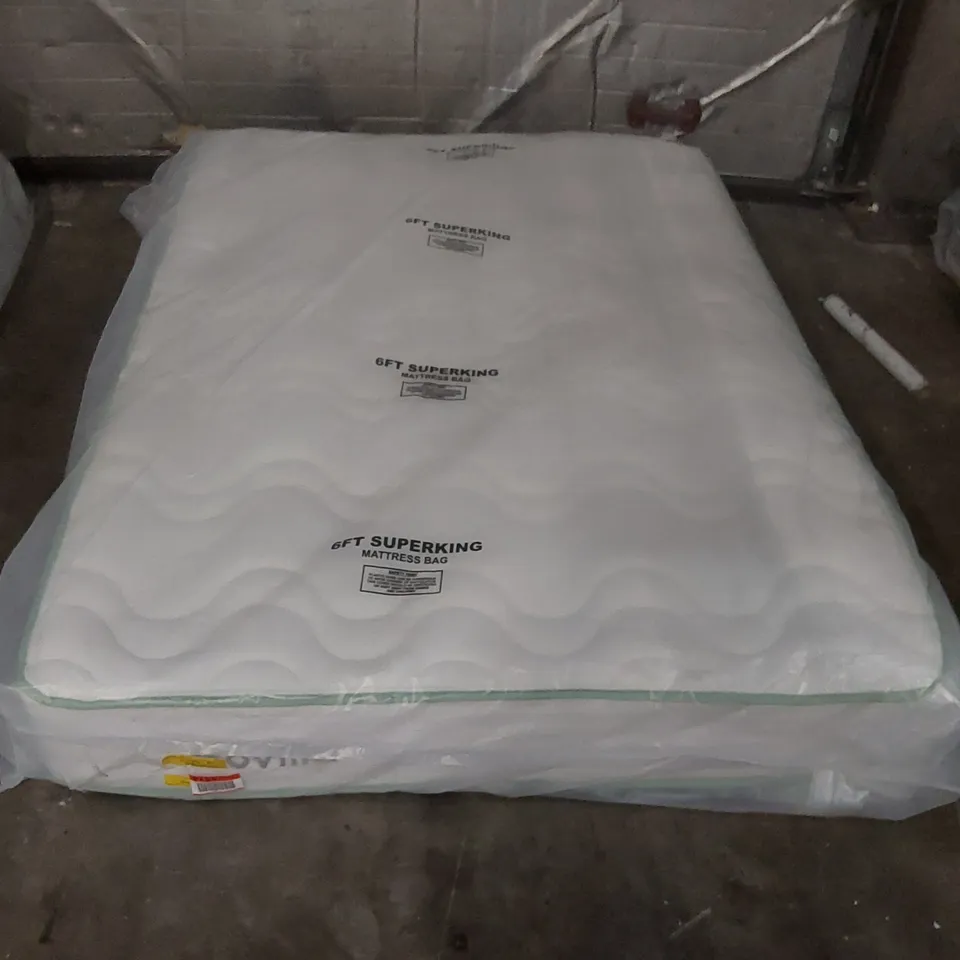 QUALITY BAGGED NOVILLA 27CM ORTHO MEMORY FOAM POCKET SPRUNG ZONED MATTRESS - 4'6 DOUBLE