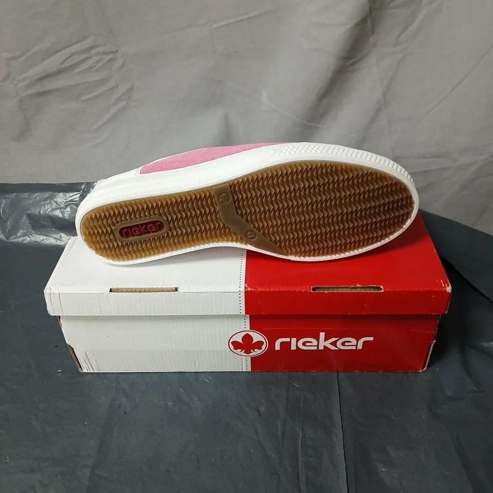 RIEKER TRAINER IN PINK EU SIZE 41