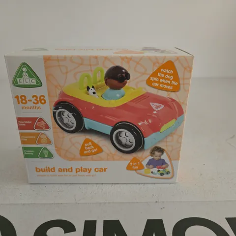 ELC BUILD AND PLAY CAR – 18–36 MONTHS – BOXED