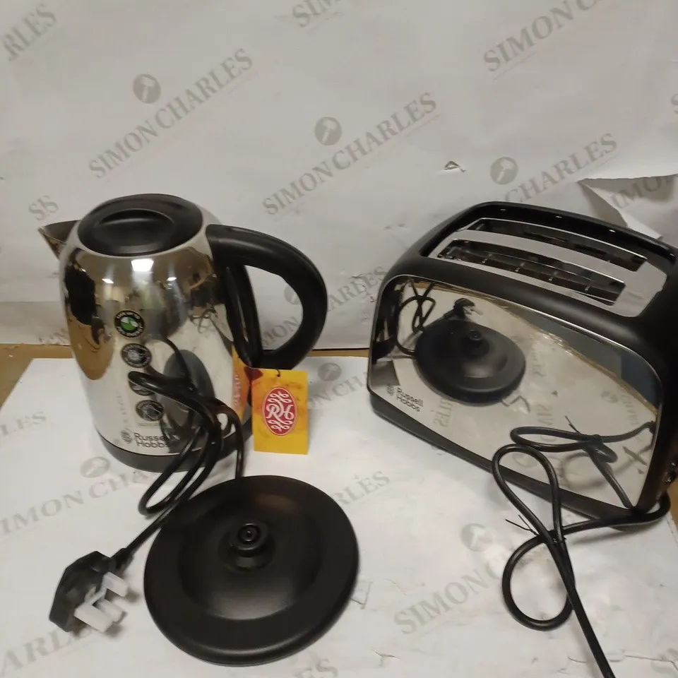 RUSSELL HOBBS LINCOLN KETTLE AND 2-SLICE TOASTER 21830