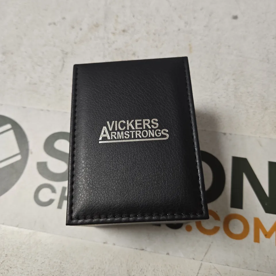 VICKERS ARMSTRONGS WRISTWATCH – GREEN DIAL, BLACK NATO STRAP