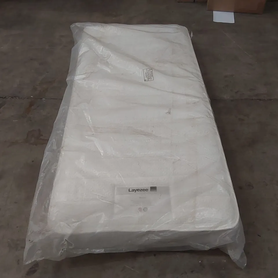 QUALITY BAGGED SILENTNIGHT LAYZEE MEMORY FOAM SINGLE MATTRESS 