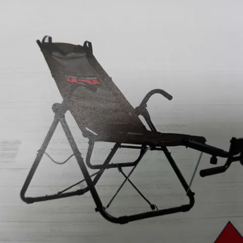 BRAND NEW BOXED FITQUEST CORE LOUNGE ULTRA FOLDABLE WORKOUT CHAIR - COLLECTION ONLY
