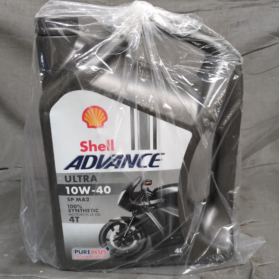 SHELL ADVANCE ULTRA 10W-40 MOTORCYCLE OIL – 4T