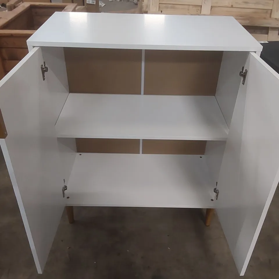 DESIGNER 2 DOOR WOODEN CABINET