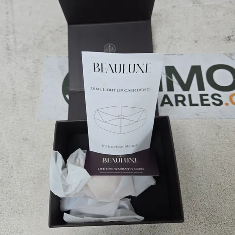 BEAULUXE DUAL LIGHT LIP CARE DEVICE – ROSE GOLD