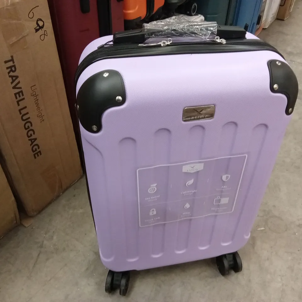 SMALL SUITCASE PURPLE & BLACK 