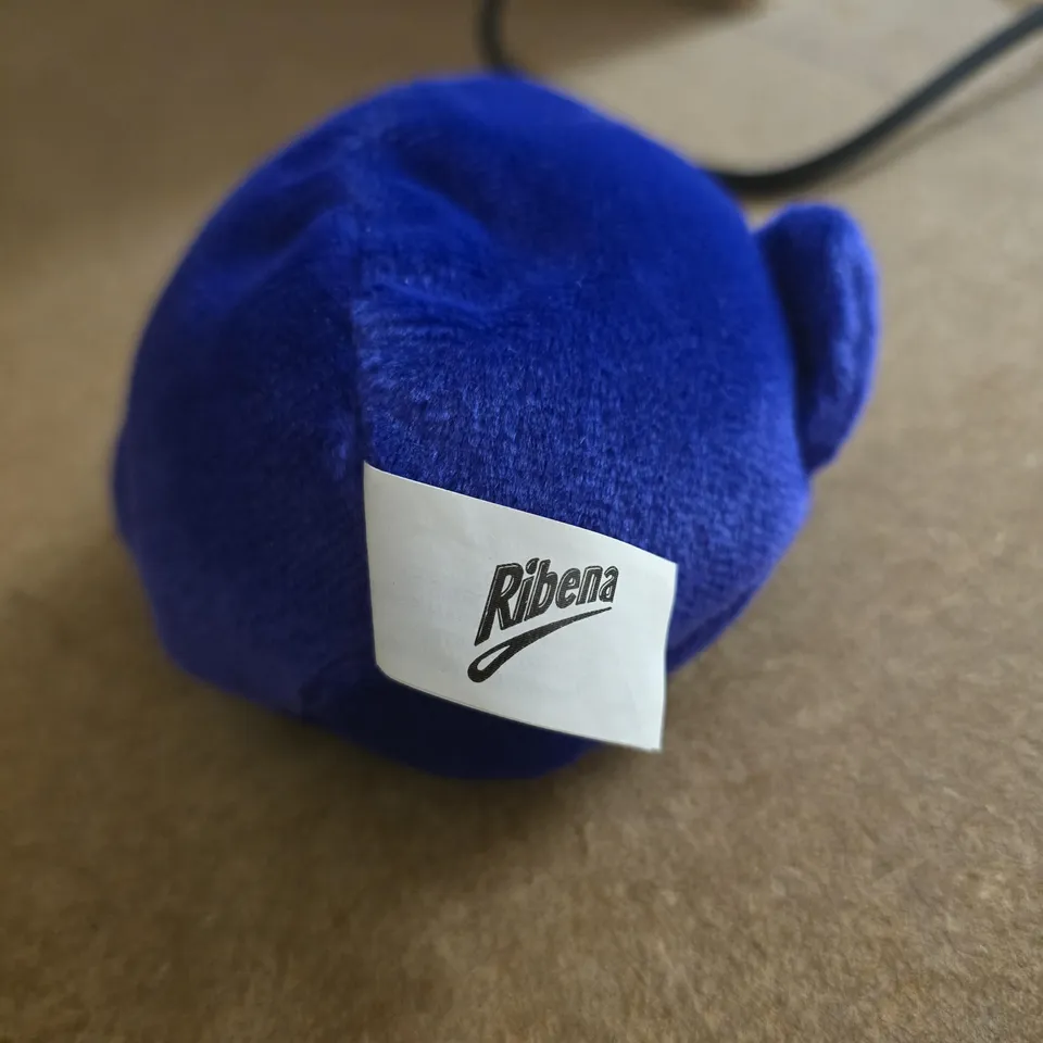 RIBENA BLUE PLUSH TOY WITH ANTENNAE – PROMOTIONAL SOFT TOY
