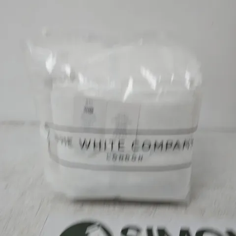THE WHITE COMPANY PURE COTTON TOWEL BALE - WHITE (2 HAND TOWELS, 2 BATH SHEETS)