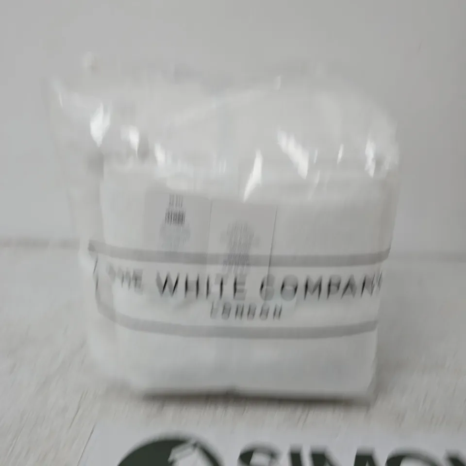 THE WHITE COMPANY PURE COTTON TOWEL BALE - WHITE (2 HAND TOWELS, 2 BATH SHEETS)