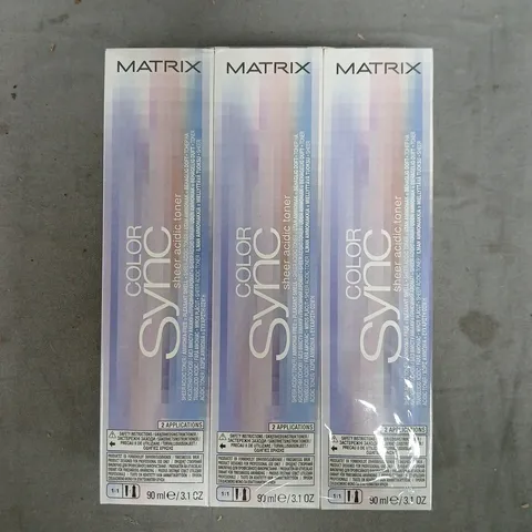 BOX OF APPROXIMATELY 20 ASSORTED MATRIX SO COLOUR SYNC PRODUCTS