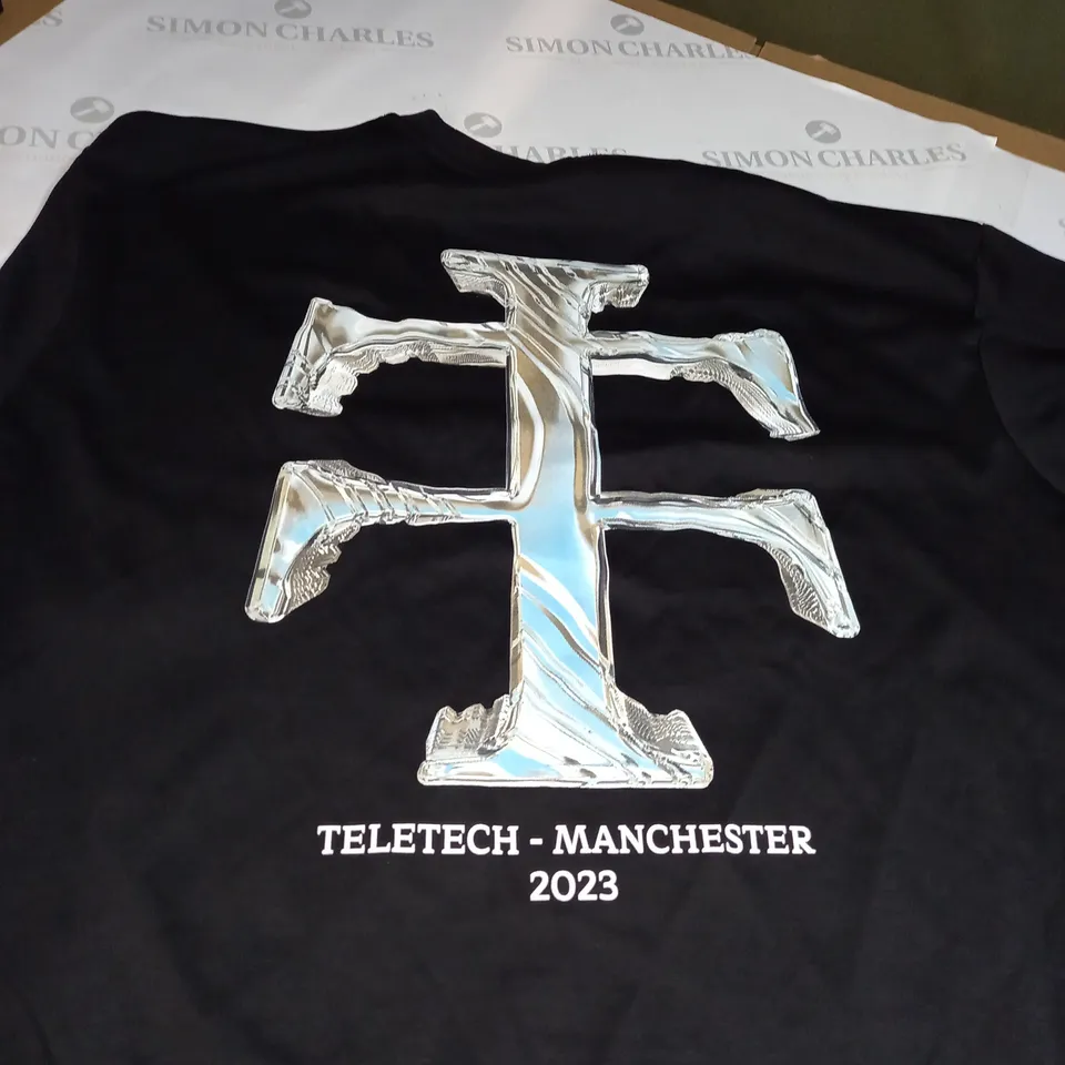 TELETECH BLACK T-SHIRT SIZE L 
