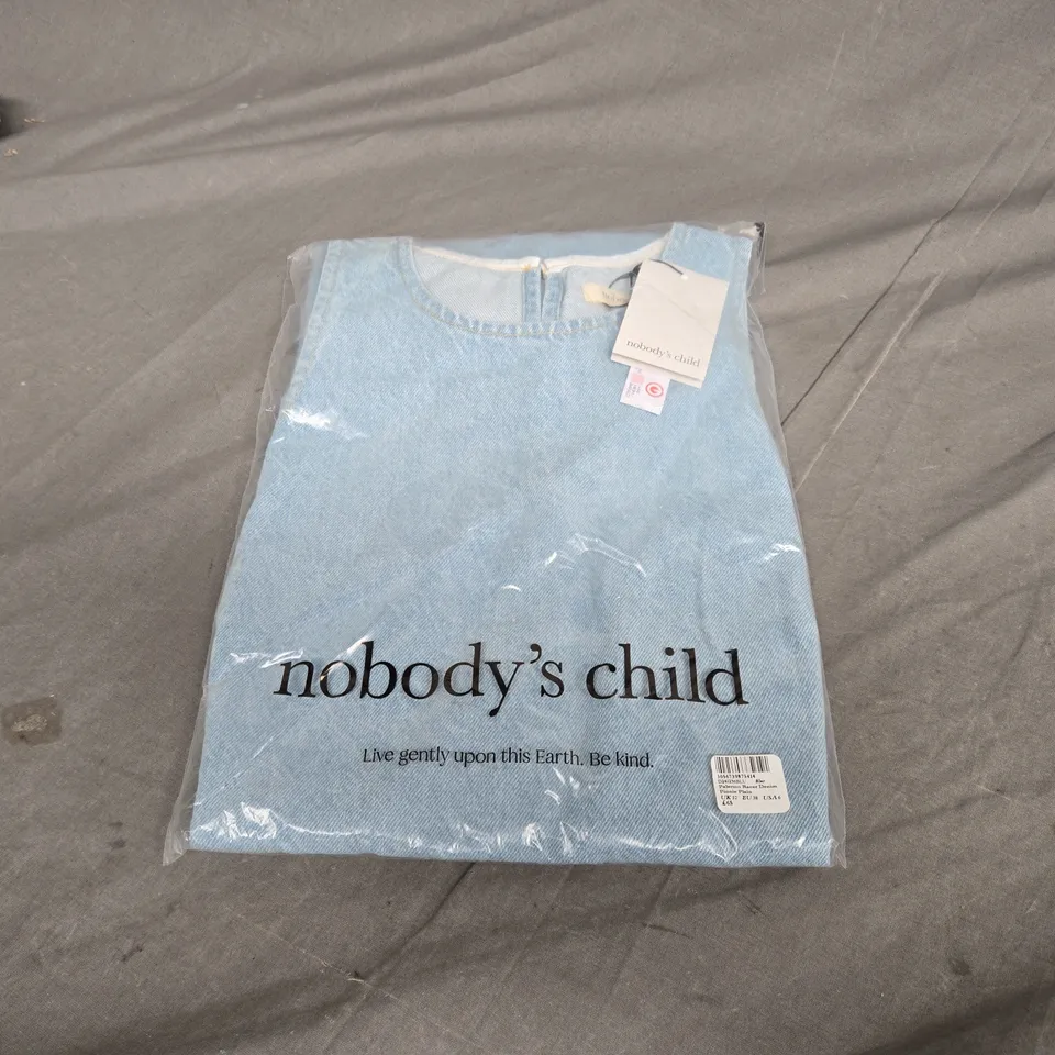 NOBODYS CHILD PALERMO RACER DENIM PINNIE PLAIN UK 10