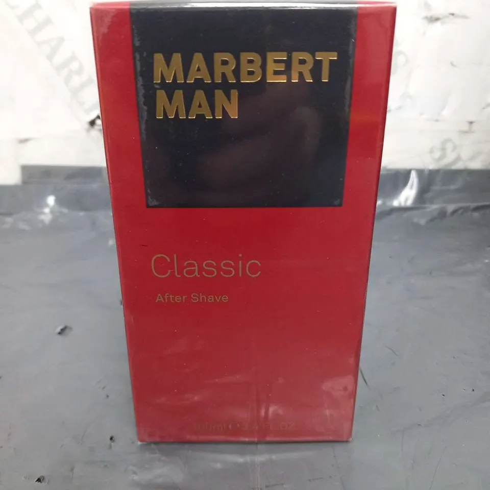 BOXED AND SEALED MARBERT MAN CLASSIC AFTER SHAVE 100ML