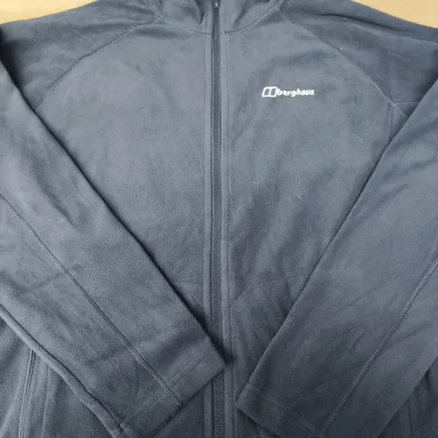BERGHAUS FLEECE JACKET – NAVY - SIZE L