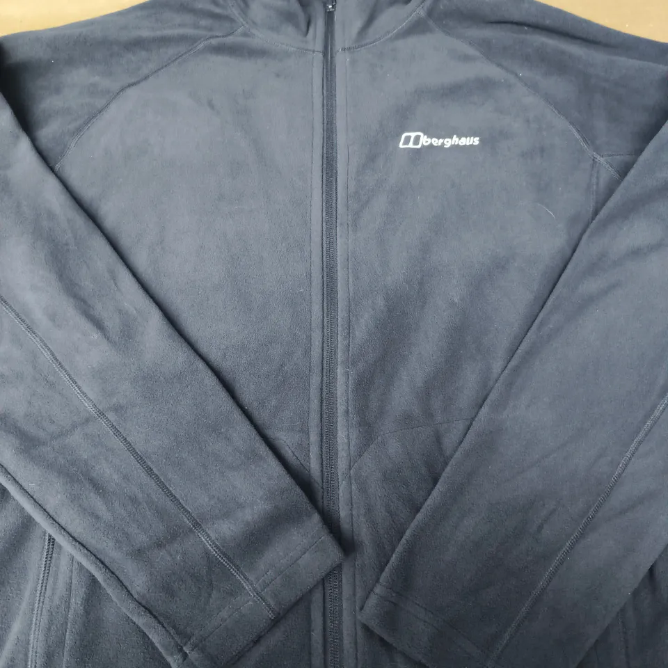 BERGHAUS FLEECE JACKET – NAVY - SIZE L
