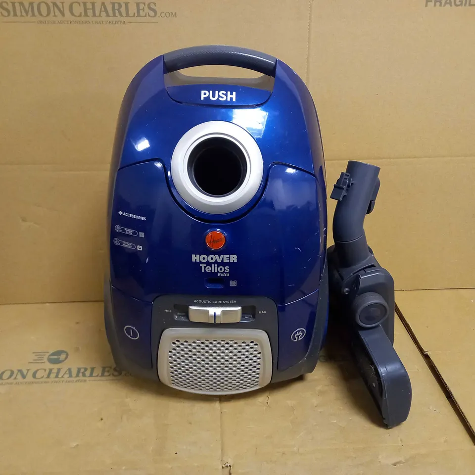 HOOVER TELIOS EXTRA PETS BAGGED CYLINDER VACUUM CLEANER