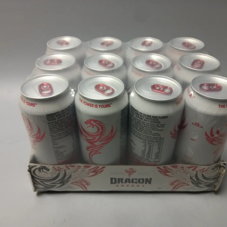 APPROXIMATELY 12 DRAGON ENERGY DRINKS (12 x 500ml)