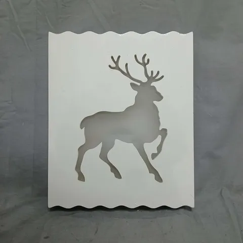 BOX OF APPROXIMATELY 10 GRUNDIG 8 LED CHRISTMAS REINDEER FRAME LIGHTS