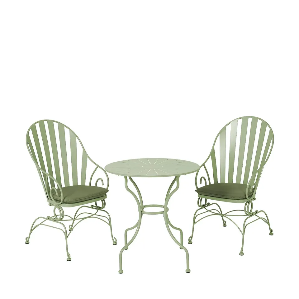 INNOVATORS SUNBURST ROCKER 2 CHAIR 1 TABLE BISTRO SET