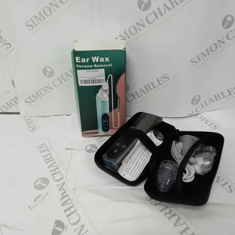 BOXED EAR WAX VACUUM REMOVAL