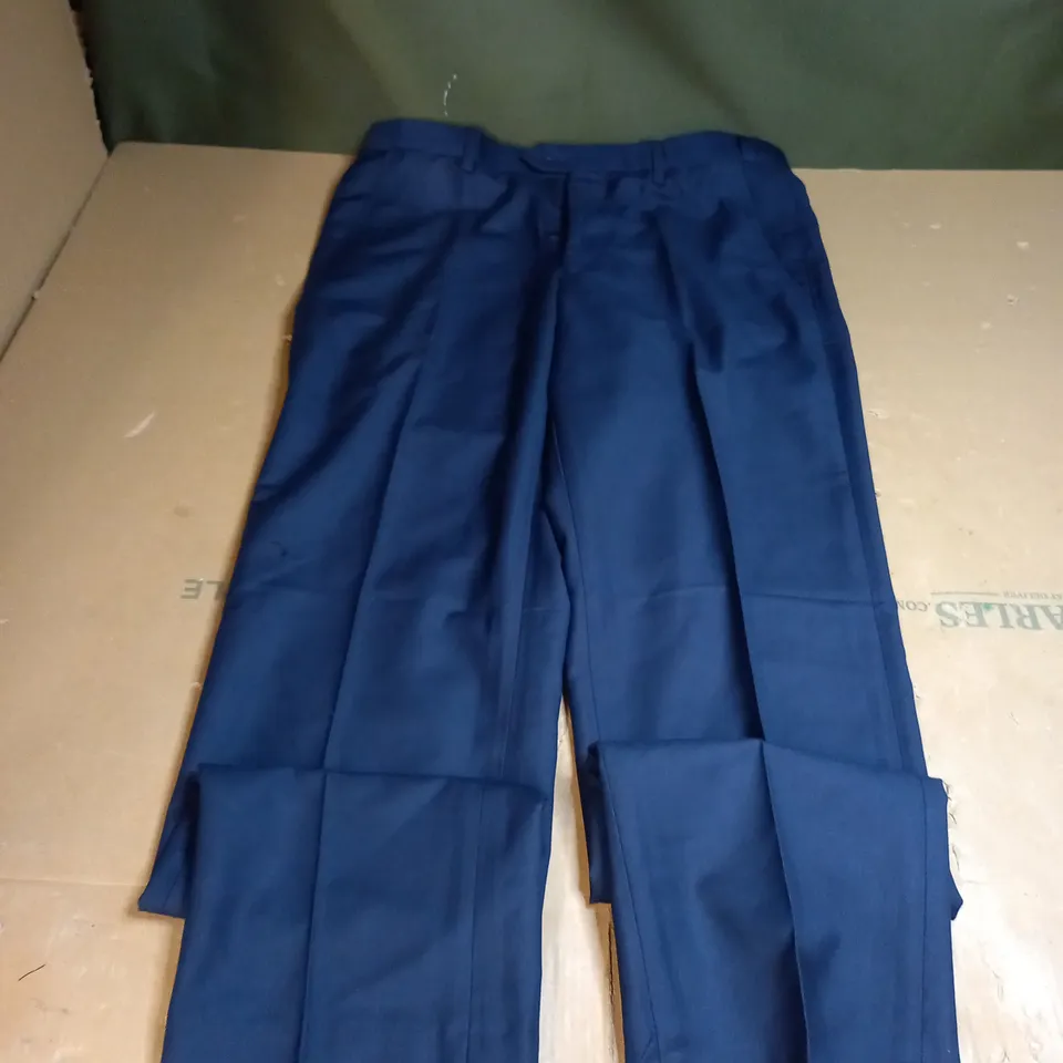 UNBRANDED NAVY BLUE SUIT PANT SIZE S