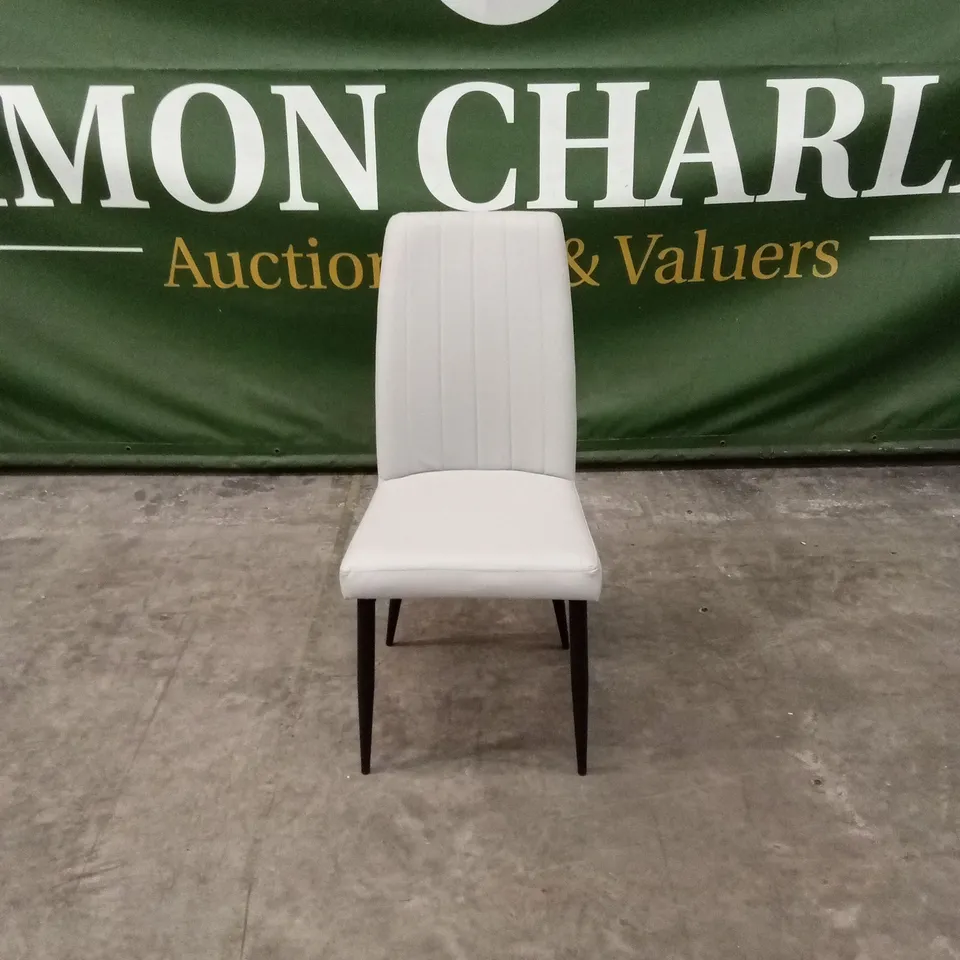 QUALITY DESIGNER FAUX LEATHER DINING CHAIR