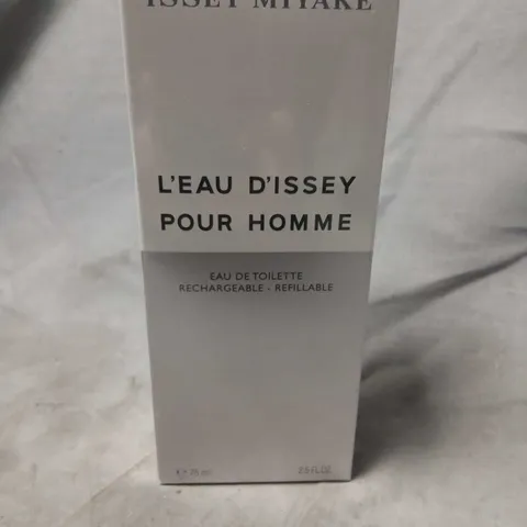 BOXED AND SEALED ISSEY MIYAKE L'EAU D'ISEY POUR HOMME EAU DE TOILETTE 75ML