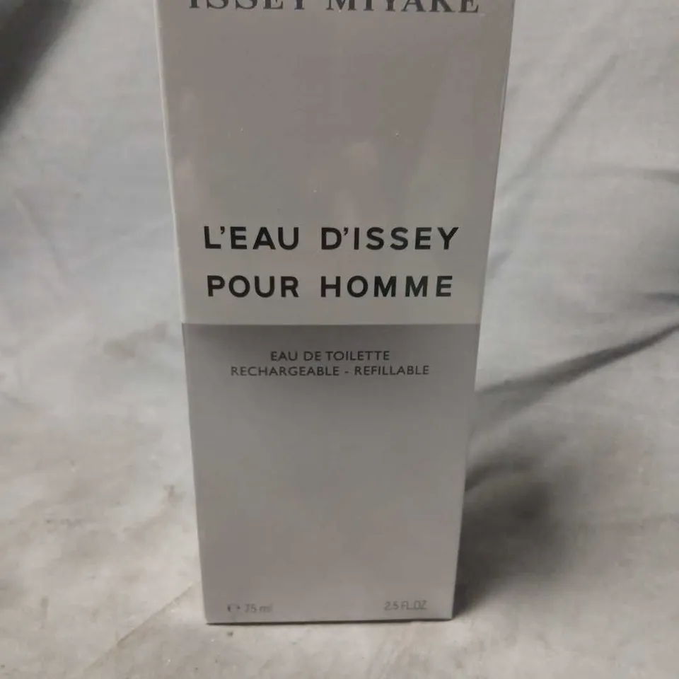 BOXED AND SEALED ISSEY MIYAKE L'EAU D'ISEY POUR HOMME EAU DE TOILETTE 75ML