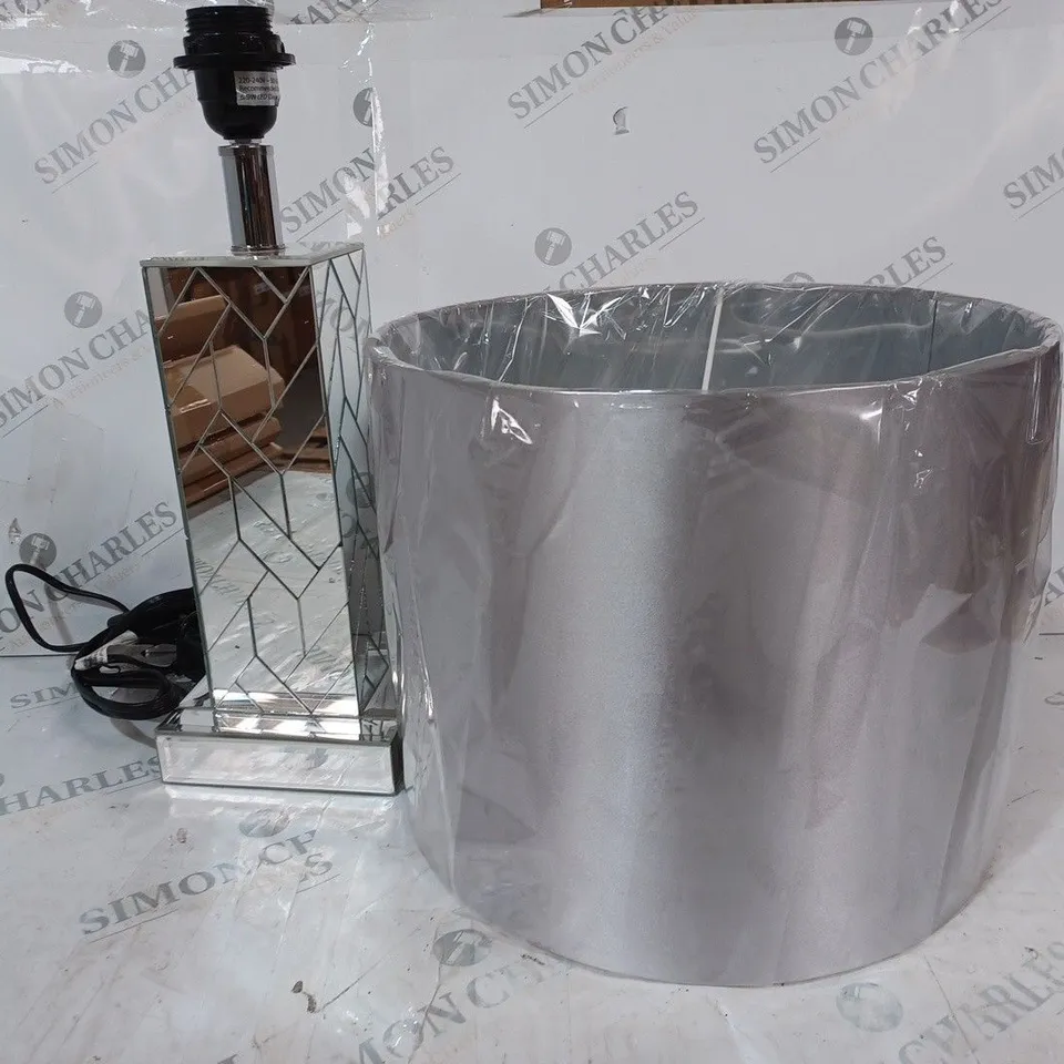 OUTLET JM BY JULIEN MACDONALD MIRRORED PAVED TABLE LAMP