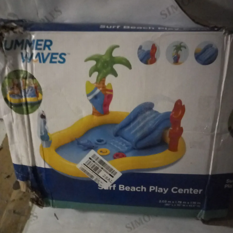 SUMMER WAVES SURF BEACH PLAY CENTER RRP £59.99