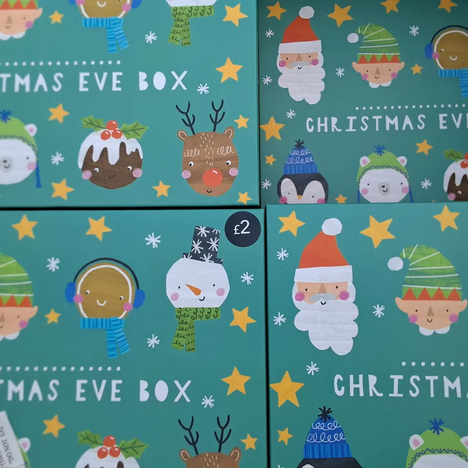 PALLET OF APPROXIMATELY 64 BRAND NEW CHRISTMAS EVE BOX