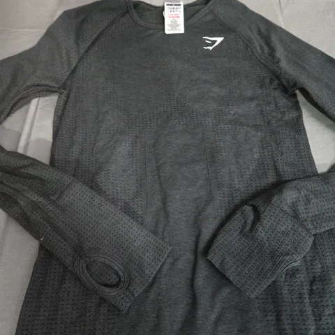 GYMSHARK LONG SLEEVE TRAINING TOP SIZE M