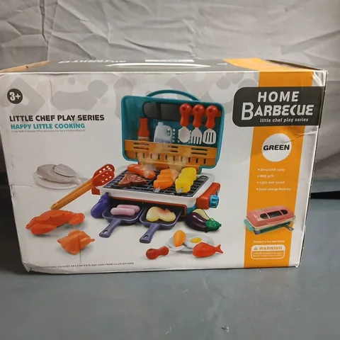 LITTLE CHEF PLAY SERIES HOME BARBECUE SET