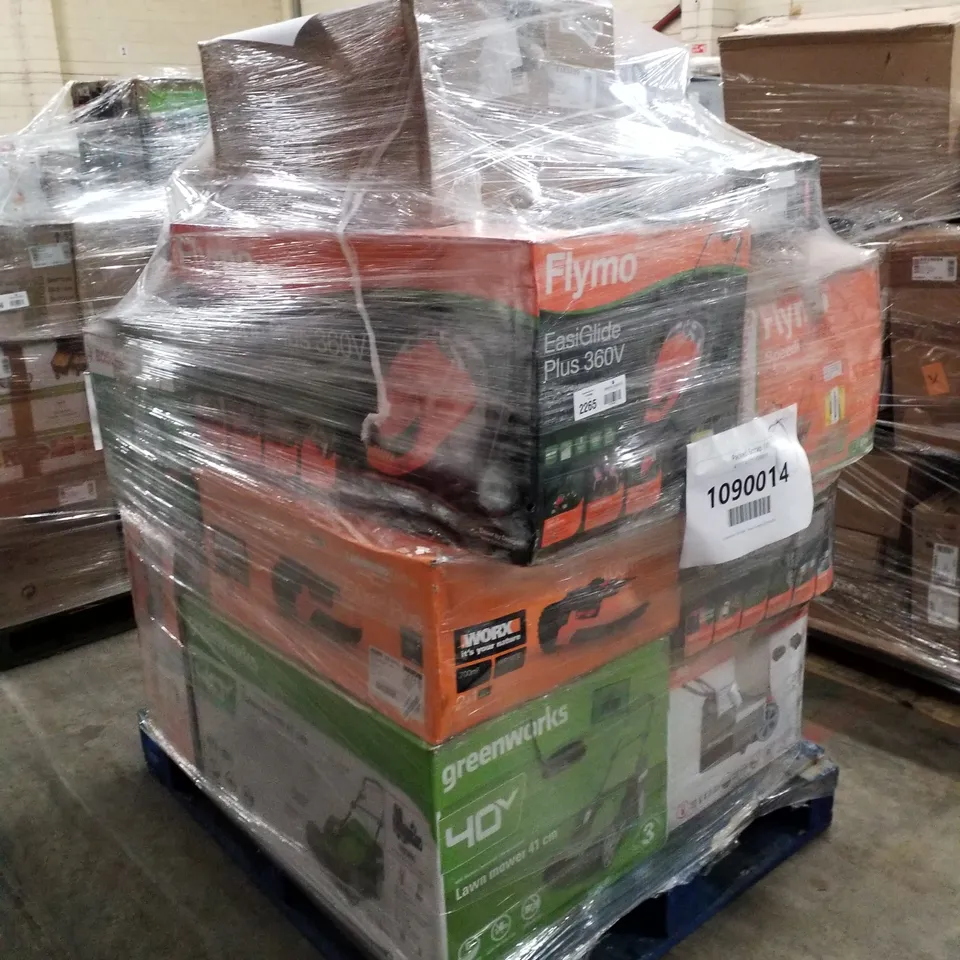 PALLET OF APPROXIMATELY 14 UNPROCESSED RAW RETURN HOUSEHOLD AND ELECTRICAL GOODS TO INCLUDE;
