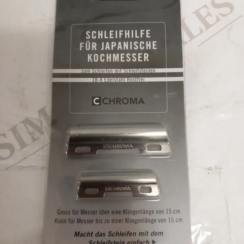 6 SETS OF BRAND NEW CHROMA SHARPENING AID FOR JAPANESE KITCHEN KNIVES
