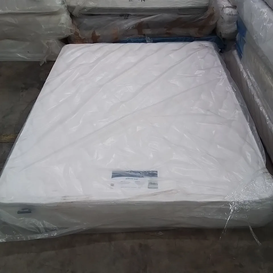 QUALITY BAGGED SILENTNIGHT MIRACOIL PILLOWTOP 5' KINGSIZE MATTRESS  RRP £499