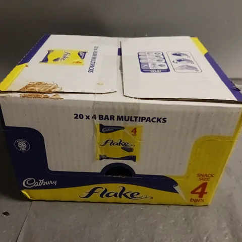 MULTIPACK BOX OF FLAKE BARS - 20X4 BARS