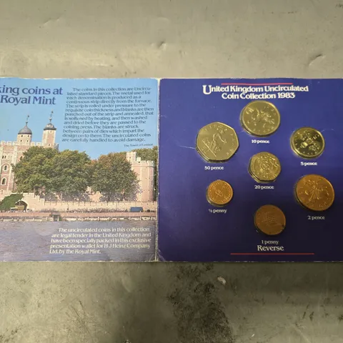 HEINZ ROYAL MINT UNCIRCULATED COIN COLLECTION 1983