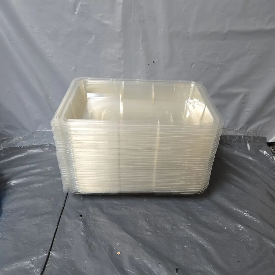 50 PLASTIC SMALL PLATTER LIDS