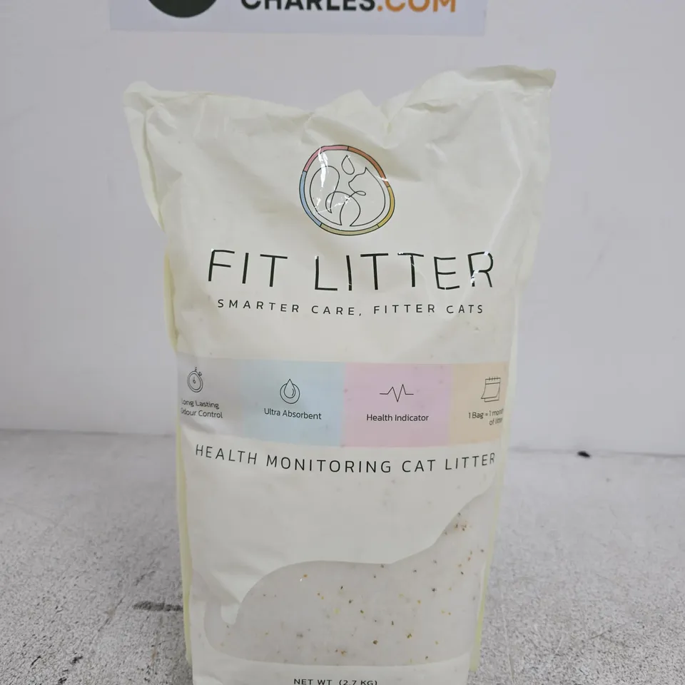 FIT LITTER HEALTH MONITORING CAT LITTER – 2.7 KG