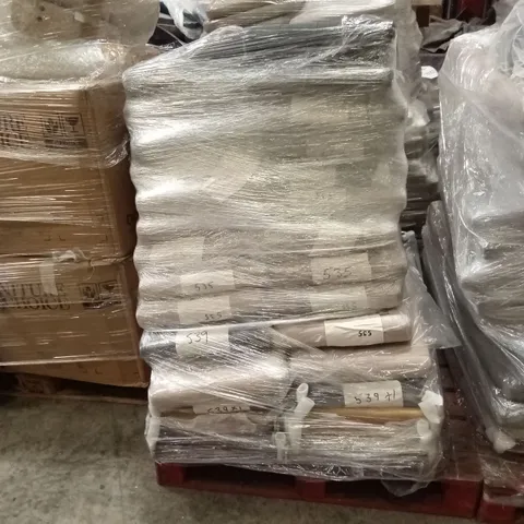 PALLET OF ASSORTED INCOMPLETE DINING CHAIR PARTS AND PIECES 
