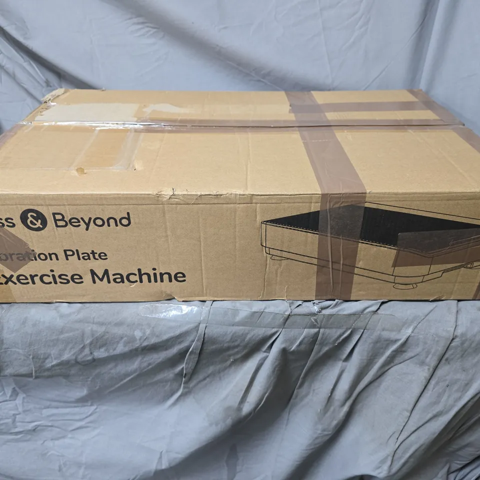 BLISS AND BEYOND VIBRATION PLATE EXERCISE MACHINE BOXED