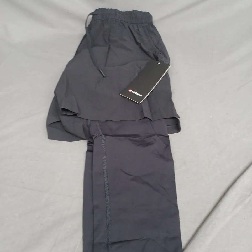 LULULEMON LICENSE TO TRAIN 2-IN-1 TIGHTS AND SHORTS SIZE XL