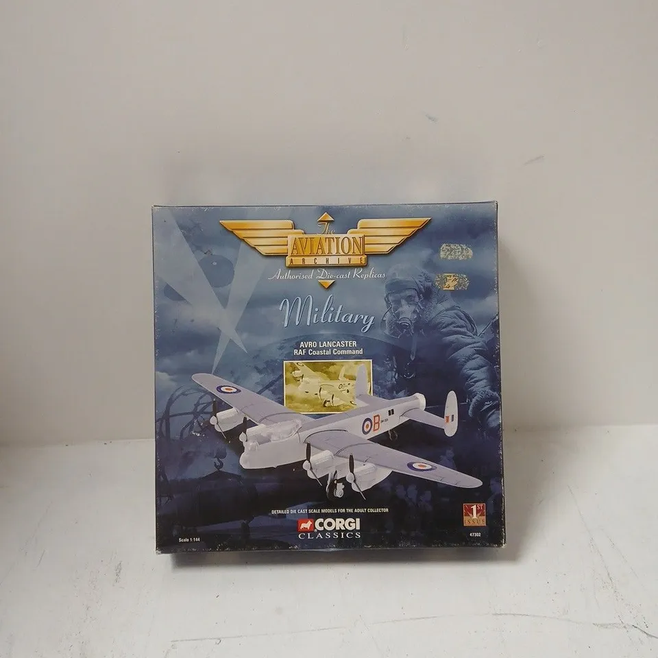 CORGI CLASSICS THE AVIATION ARCHIVE MILITARY AVRO LANCASTER RAF COASTAL COMMAND 1ST ISSUE