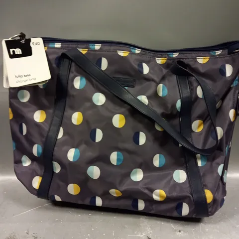 MOTHERCARE TULIP TOTE CHANGE BAG 