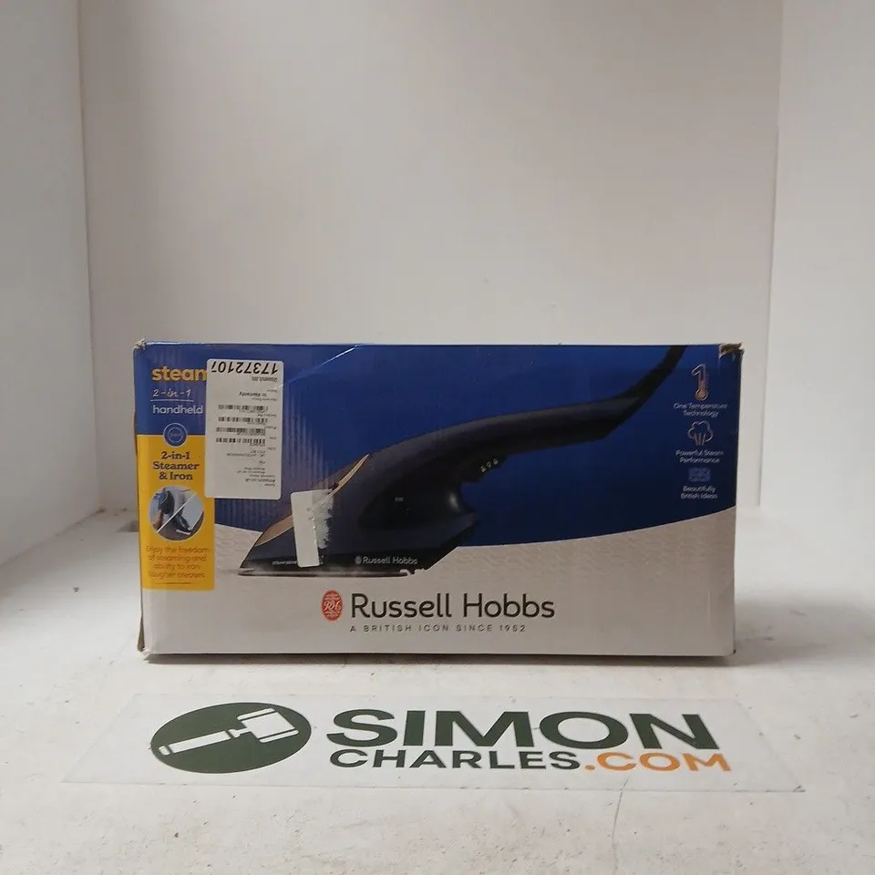 RUSSELL HOBBS STEAM IRON – BOXED