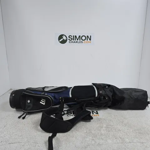 GOLF BAG WITH CLUBS (SPORTING GOODS)