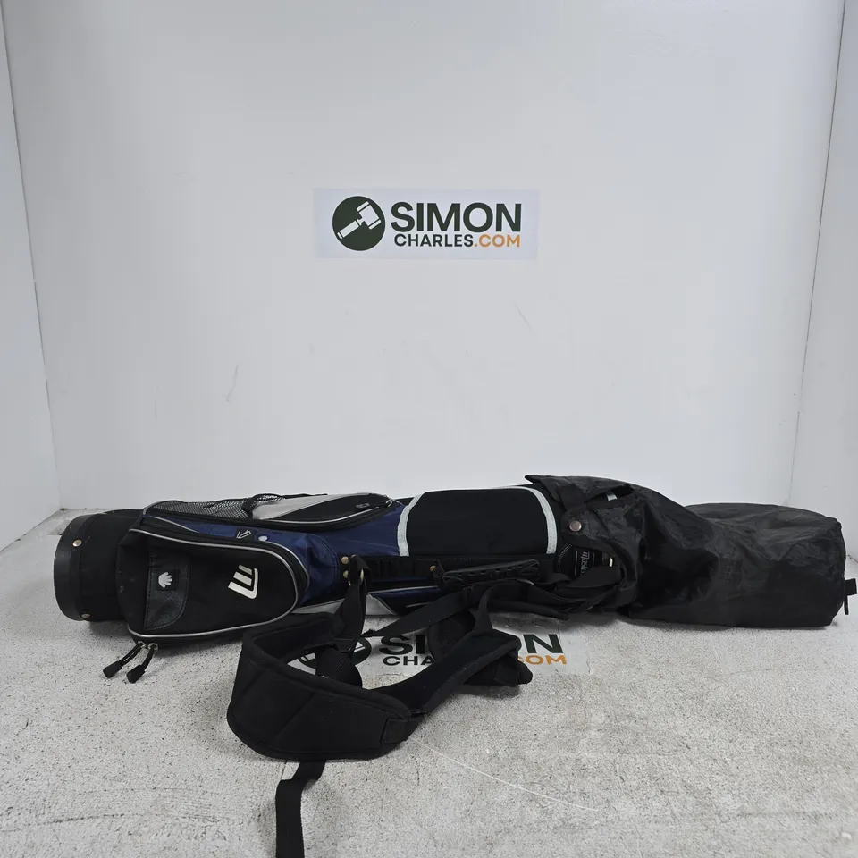 GOLF BAG WITH CLUBS (SPORTING GOODS)